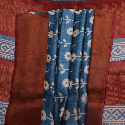 Handloom Sambalpuri Tusser Saree Handloom Saree_Tussser Silk Priyadarshini Handloom 