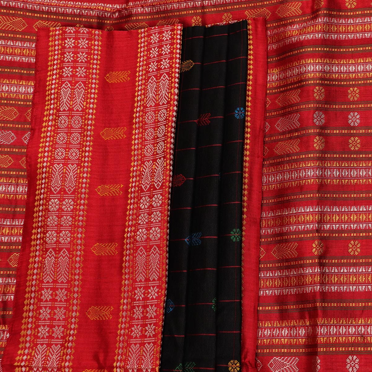 Handloom Sambalpuri Tusser Saree Handloom Saree_Tussser Silk Priyadarshini Handloom 