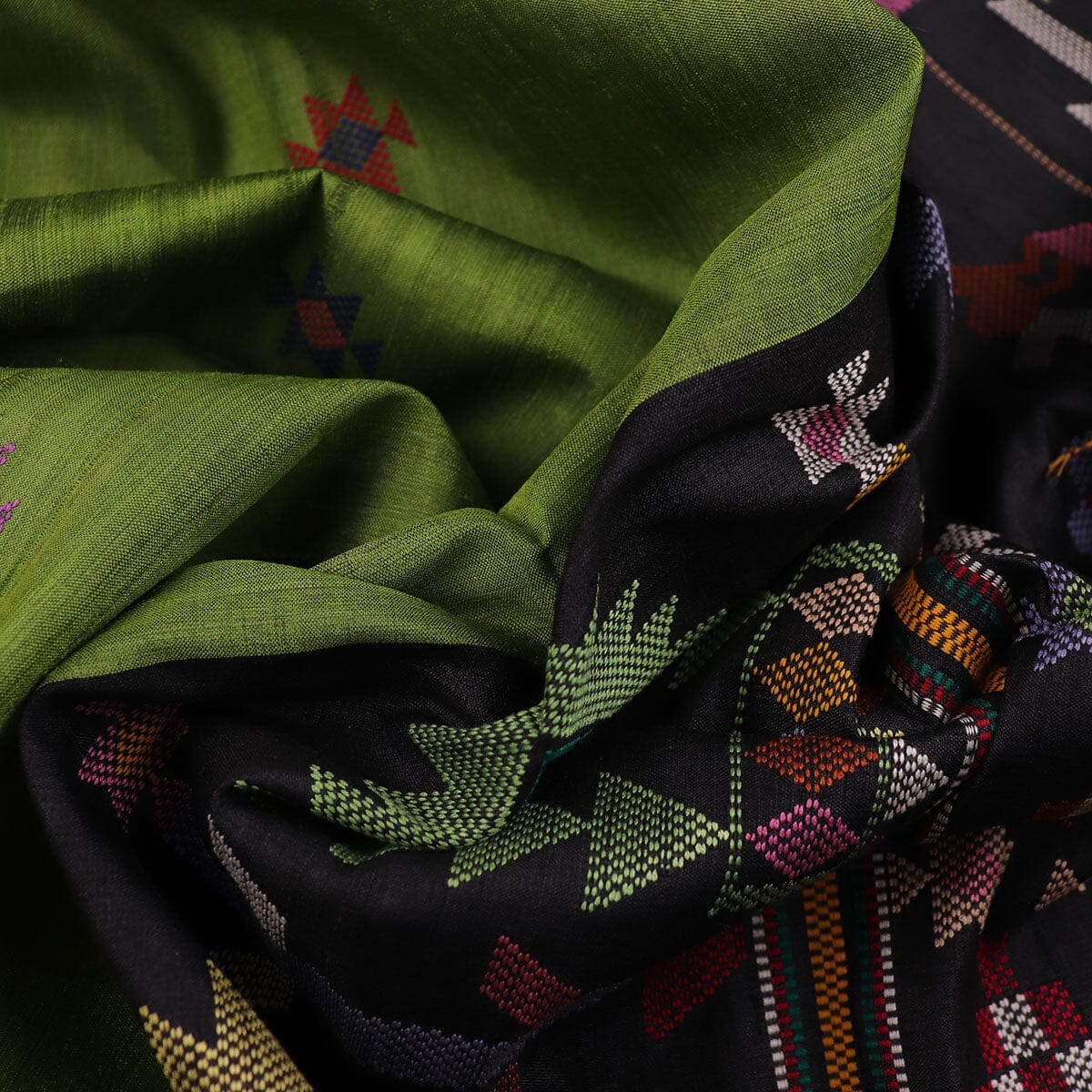 Handloom Sambalpuri Tusser Saree Handloom Saree_Tussser Silk Priyadarshini Handloom 
