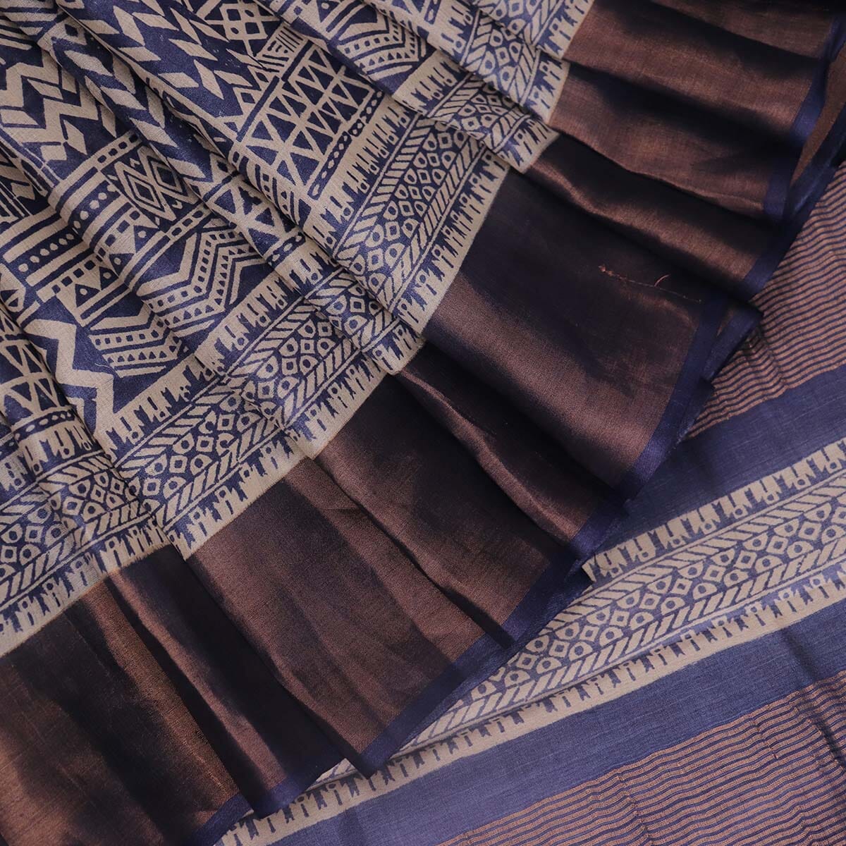 Handloom Sambalpuri Tusser Saree Handloom Saree_Tussser Silk Priyadarshini Handloom 