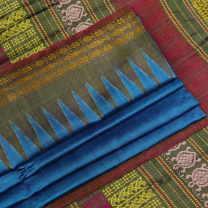 Handloom Sambalpuri Tusser Saree Handloom Saree_Tussser Silk Priyadarshini Handloom 