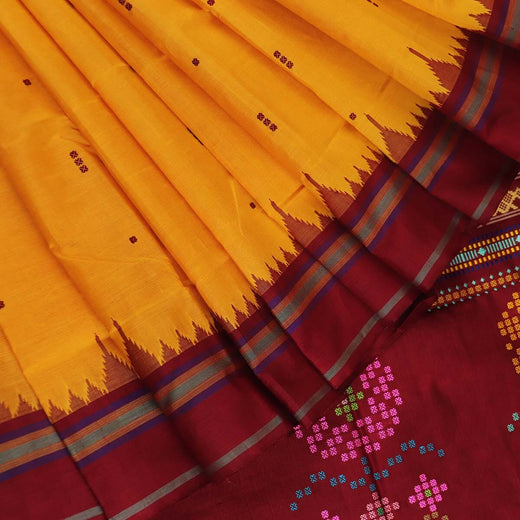 ହ୍ୟାଣ୍ଡଲୁମ୍ ସମ୍ବଲପୁରୀ ଟସର୍ ସାରି |