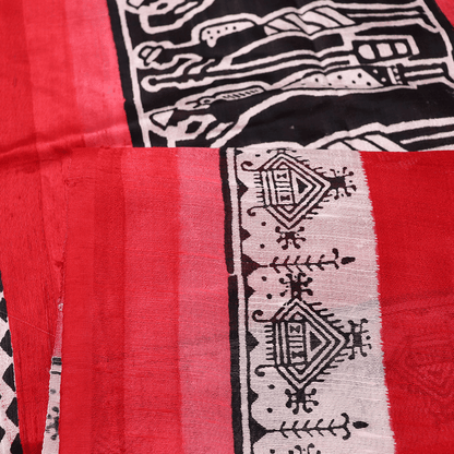 Handloom Sambalpuri Tusser Saree Handloom Saree_Tussser Silk Priyadarshini Handloom 