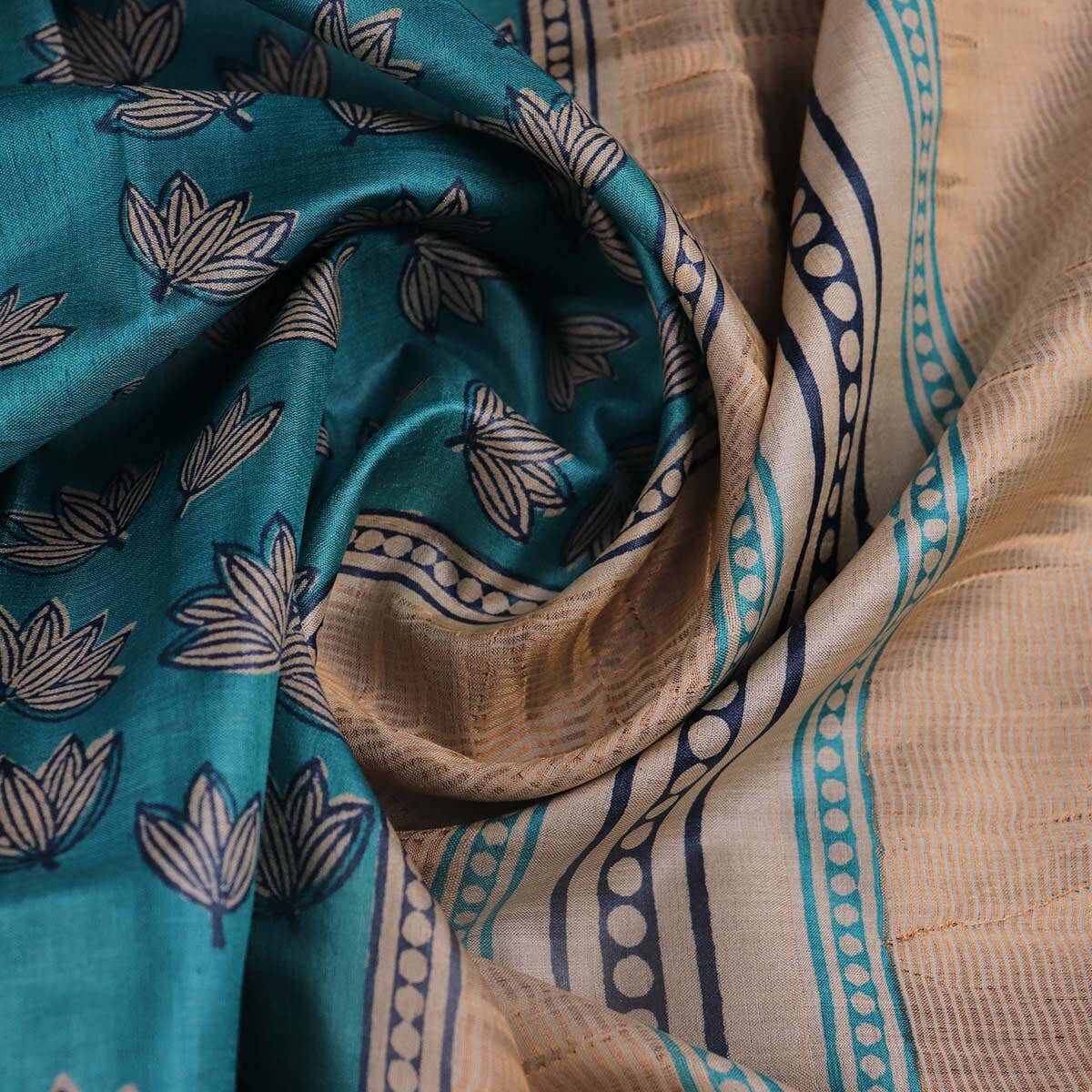 Handloom Sambalpuri Tusser Saree Handloom Saree_Tussser Silk Priyadarshini Handloom 