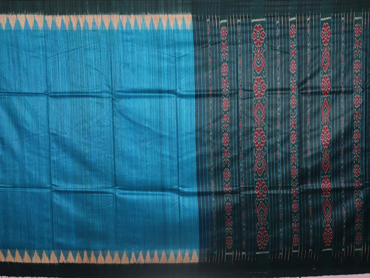 Handloom Sambalpuri Tusser Saree Handloom Saree_Tussser Silk Priyadarshini Handloom 