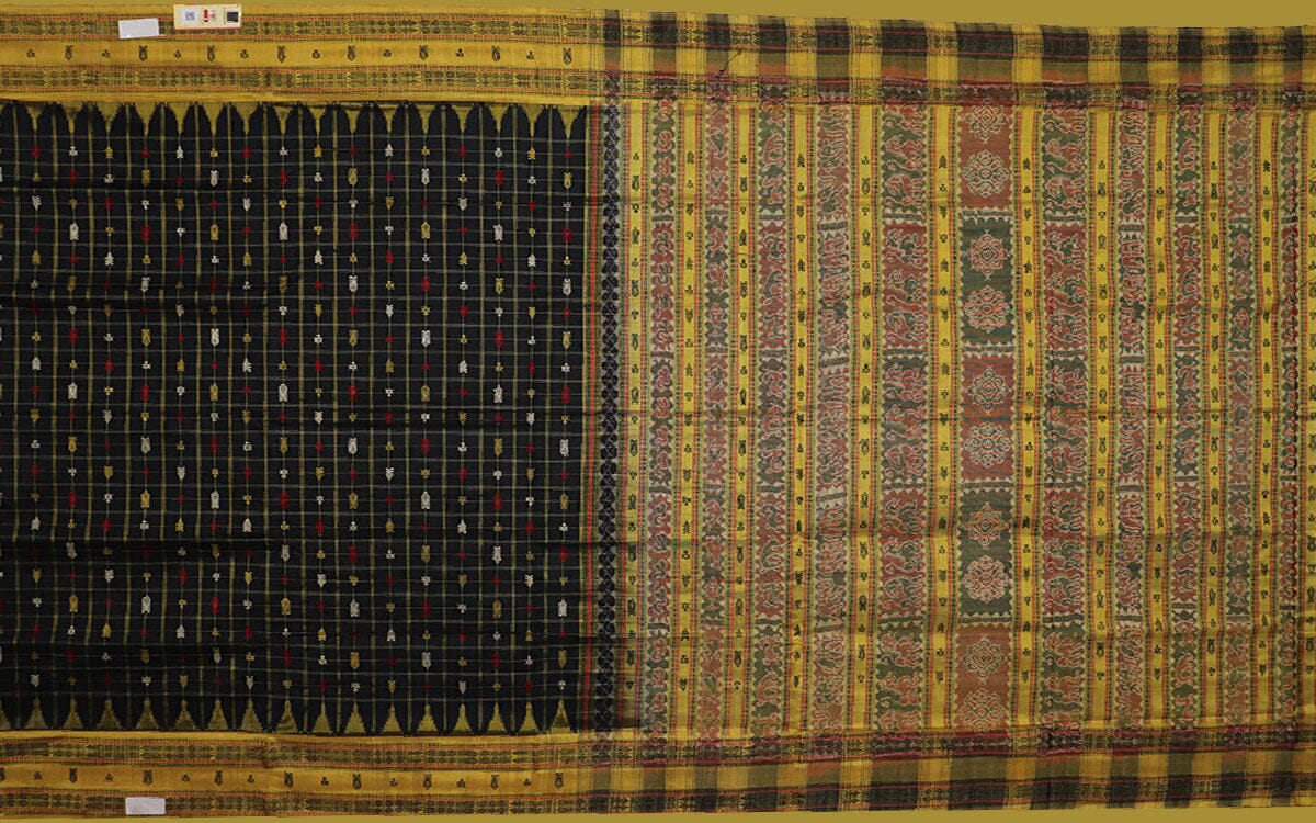 Handloom Sambalpuri Tusser Saree Handloom Saree_Tussser Silk Priyadarshini Handloom 