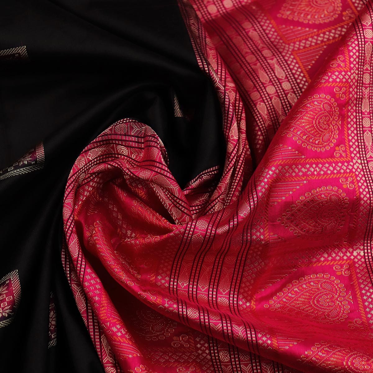 Handloom Silk Bomkai Saree Handloom Saree_Bomkai Silk Priyadarshini Handloom 
