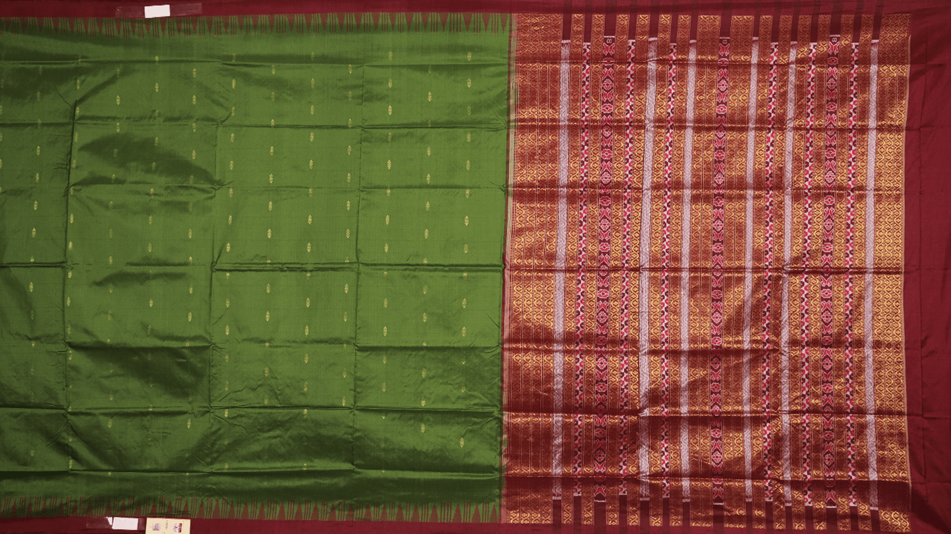 Handloom Silk Bomkai Saree Handloom Saree_Bomkai Silk Priyadarshini Handloom 