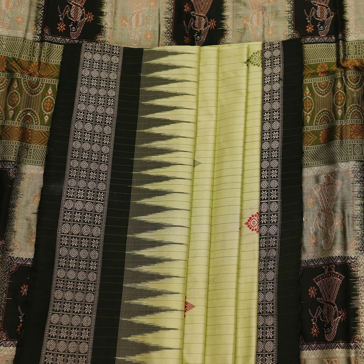 Handloom Silk Bomkai Saree Handloom Saree_Bomkai Silk Priyadarshini Handloom 