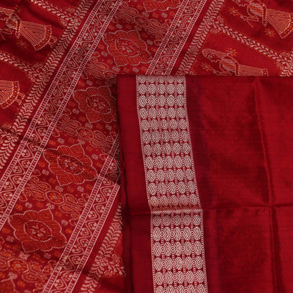 Handloom Silk Bomkai Saree Handloom Saree_Bomkai Silk Priyadarshini Handloom 