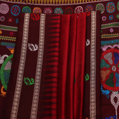 Handloom Silk Bomkai Saree Handloom Saree_Bomkai Silk Priyadarshini Handloom 