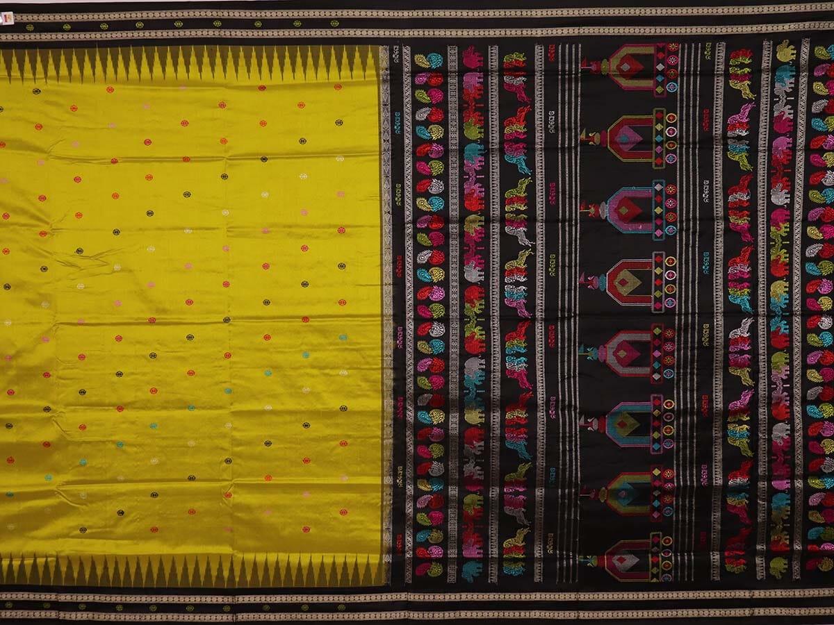 Handloom Silk Bomkai Saree Handloom Saree_Bomkai Silk Priyadarshini Handloom 