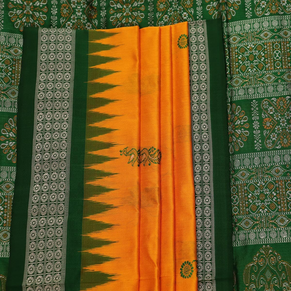 Handloom Silk Bomkai Saree Handloom Saree_Bomkai Silk Priyadarshini Handloom 