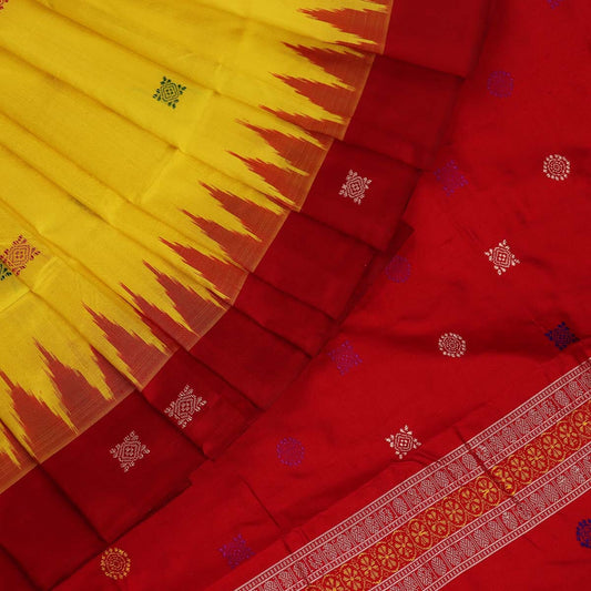 Handloom Silk Bomkai Saree Handloom Saree_Bomkai Silk Priyadarshini Handloom 