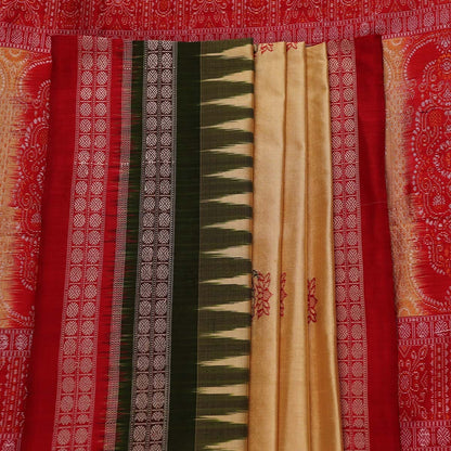 Handloom Silk Bomkai Saree Handloom Saree_Bomkai Silk Priyadarshini Handloom 