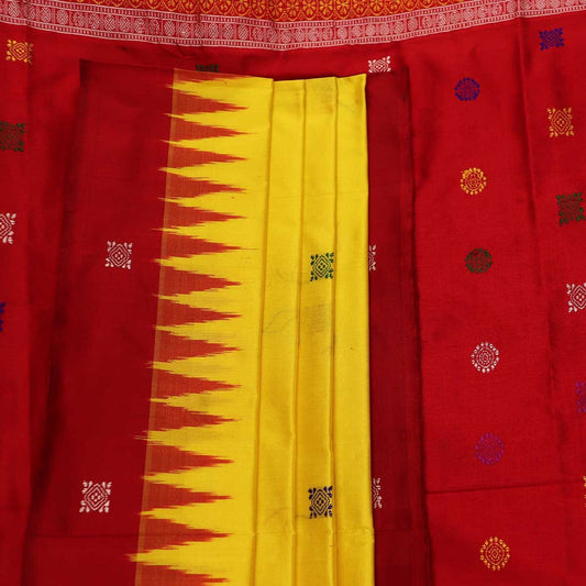 Handloom Silk Bomkai Saree Handloom Saree_Bomkai Silk Priyadarshini Handloom 