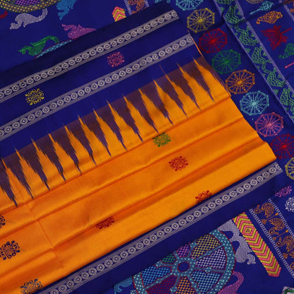 Handloom Silk Bomkai Saree Handloom Saree_Bomkai Silk Priyadarshini Handloom 