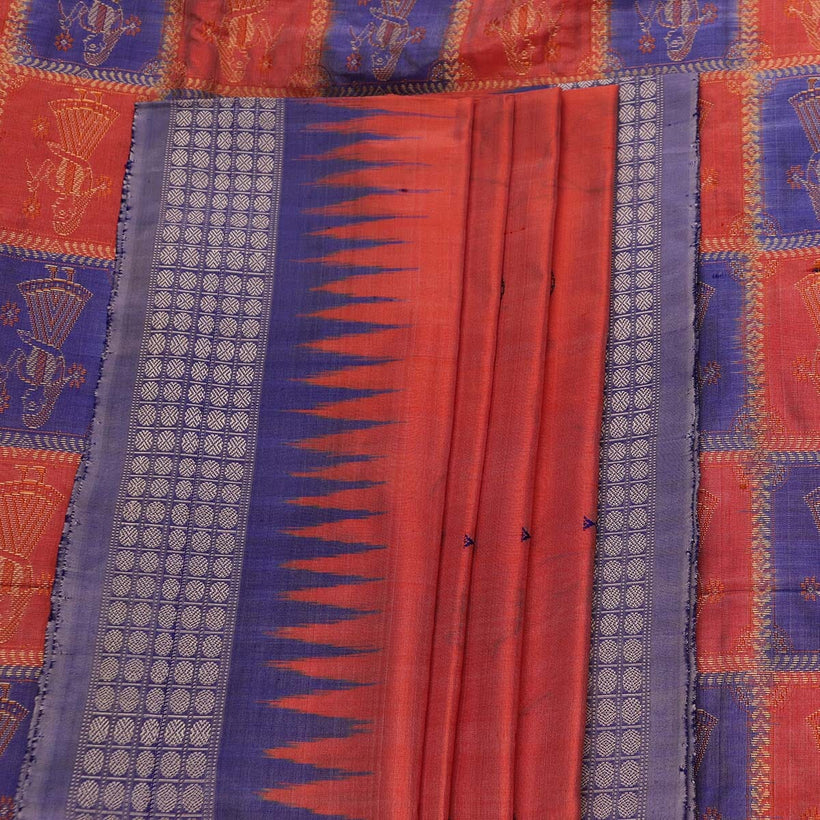 Bomkai weave detail
