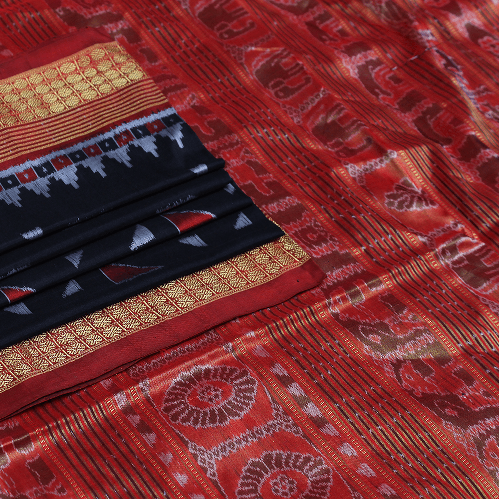 Handloom Silk Bomkai Saree Handloom Saree_Bomkai Silk Priyadarshini Handloom 