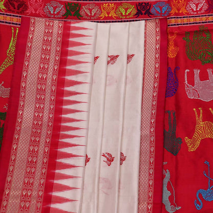 Handloom Silk Bomkai Saree Handloom Saree_Bomkai Silk Priyadarshini Handloom 