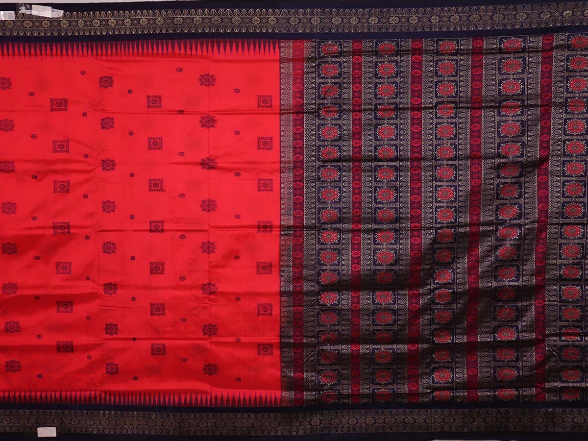 Handloom Silk Bomkai Saree Handloom Saree_Bomkai Silk Priyadarshini Handloom 