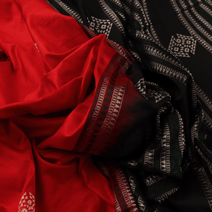 Handloom Silk Bomkai Saree Handloom Saree_Bomkai Silk Priyadarshini Handloom 