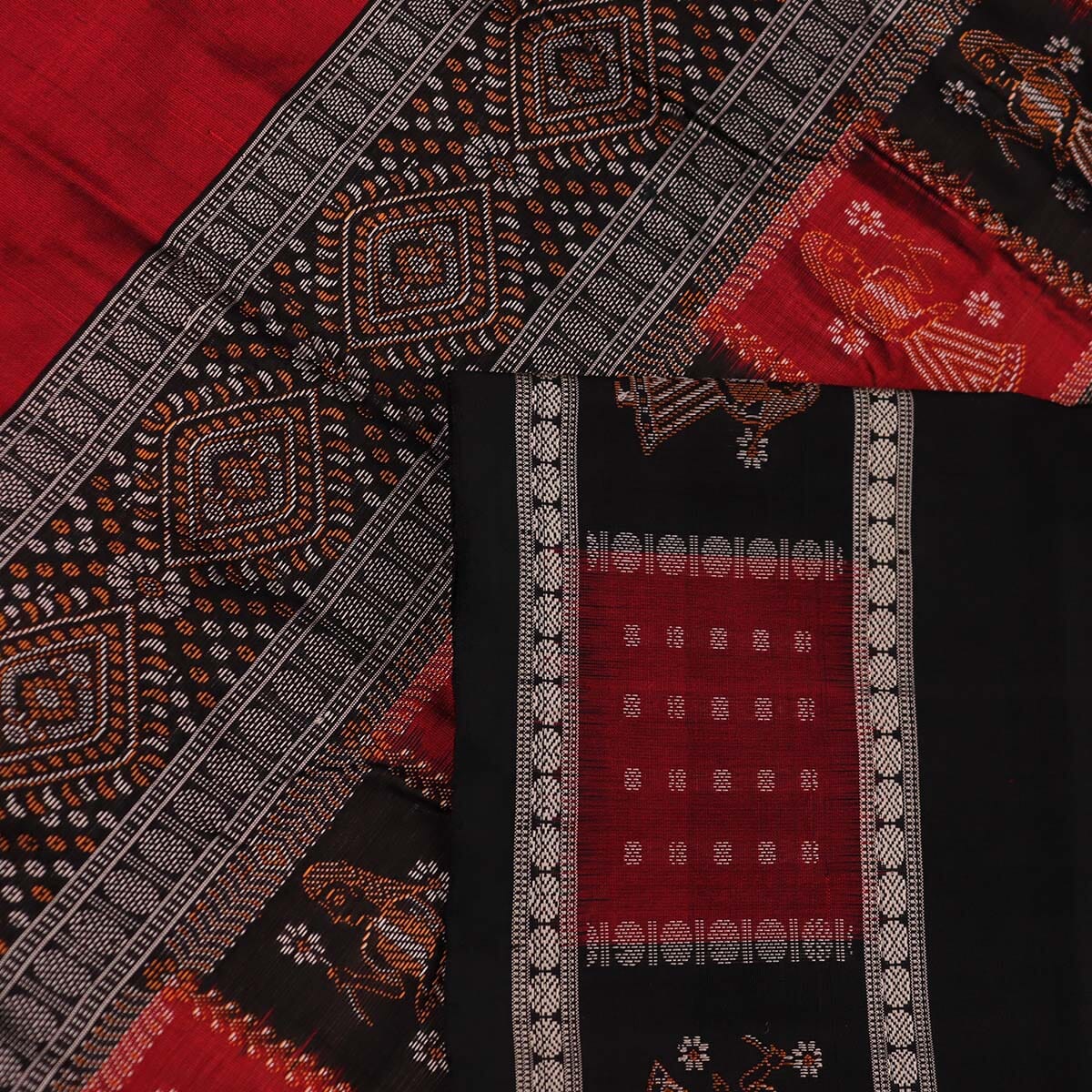 Handloom Silk Bomkai Saree Handloom Saree_Bomkai Silk Priyadarshini Handloom 