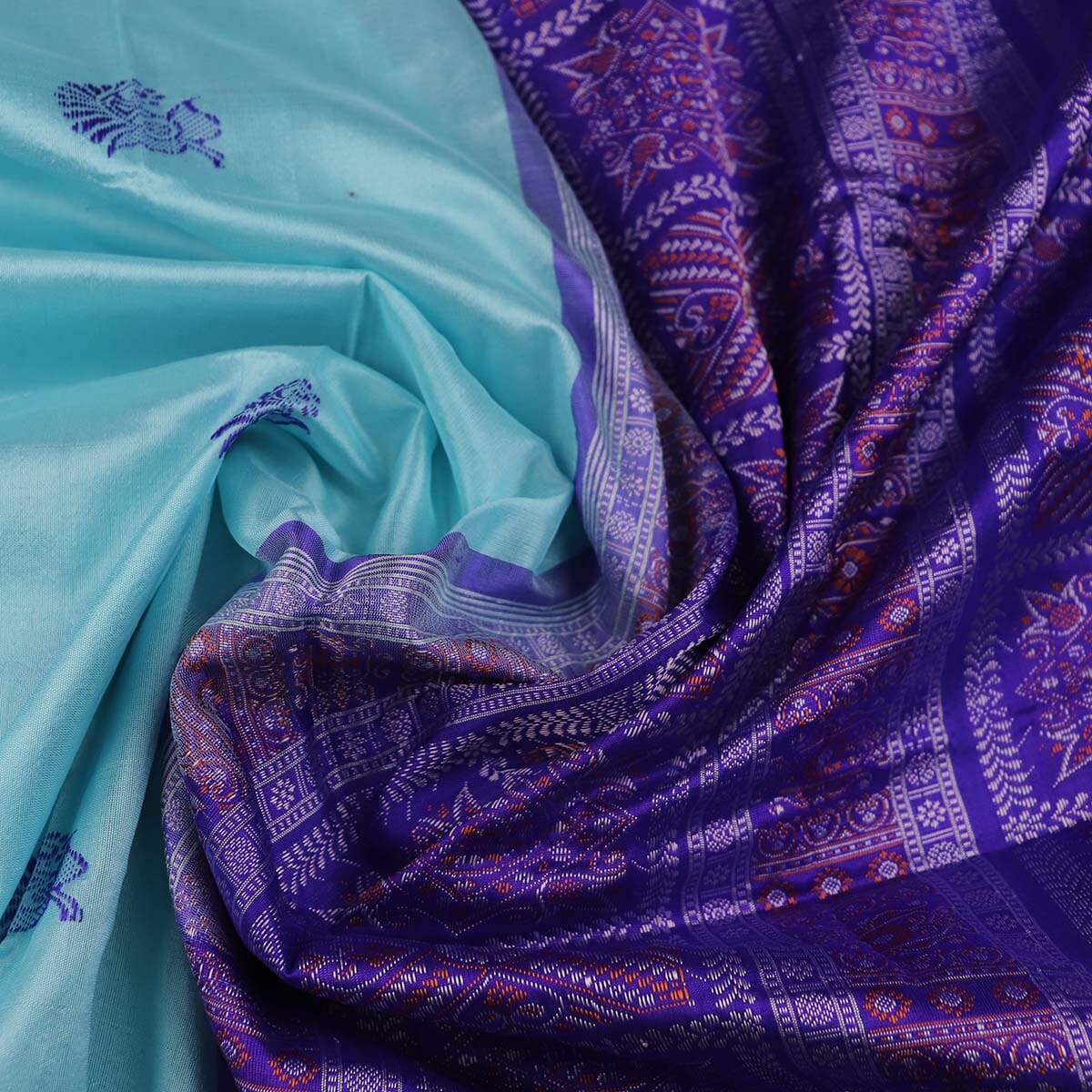Handloom Silk Bomkai Saree Handloom Saree_Bomkai Silk Priyadarshini Handloom 