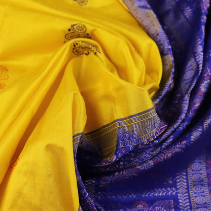 Handloom Silk Bomkai Saree Handloom Saree_Bomkai Silk Priyadarshini Handloom 