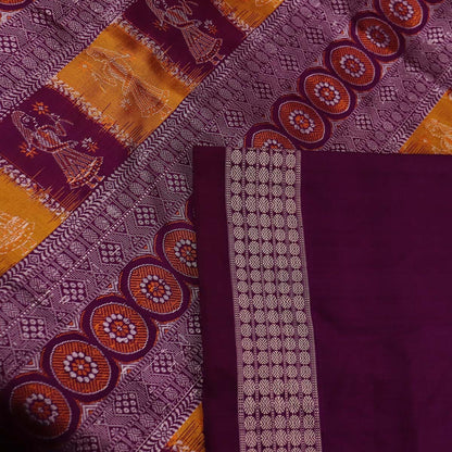 Handloom Silk Bomkai Saree Handloom Saree_Bomkai Silk Priyadarshini Handloom 