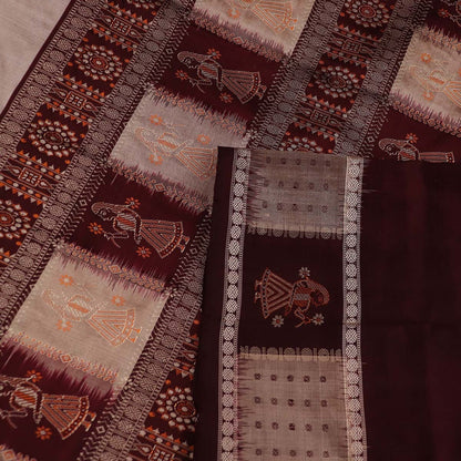 Handloom Silk Bomkai Saree Handloom Saree_Bomkai Silk Priyadarshini Handloom 