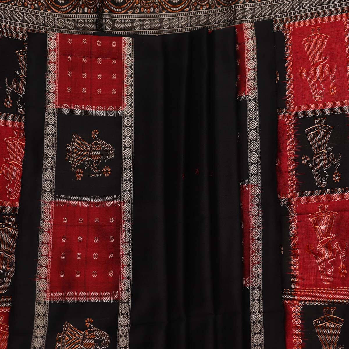 Handloom Silk Bomkai Saree Handloom Saree_Bomkai Silk Priyadarshini Handloom 