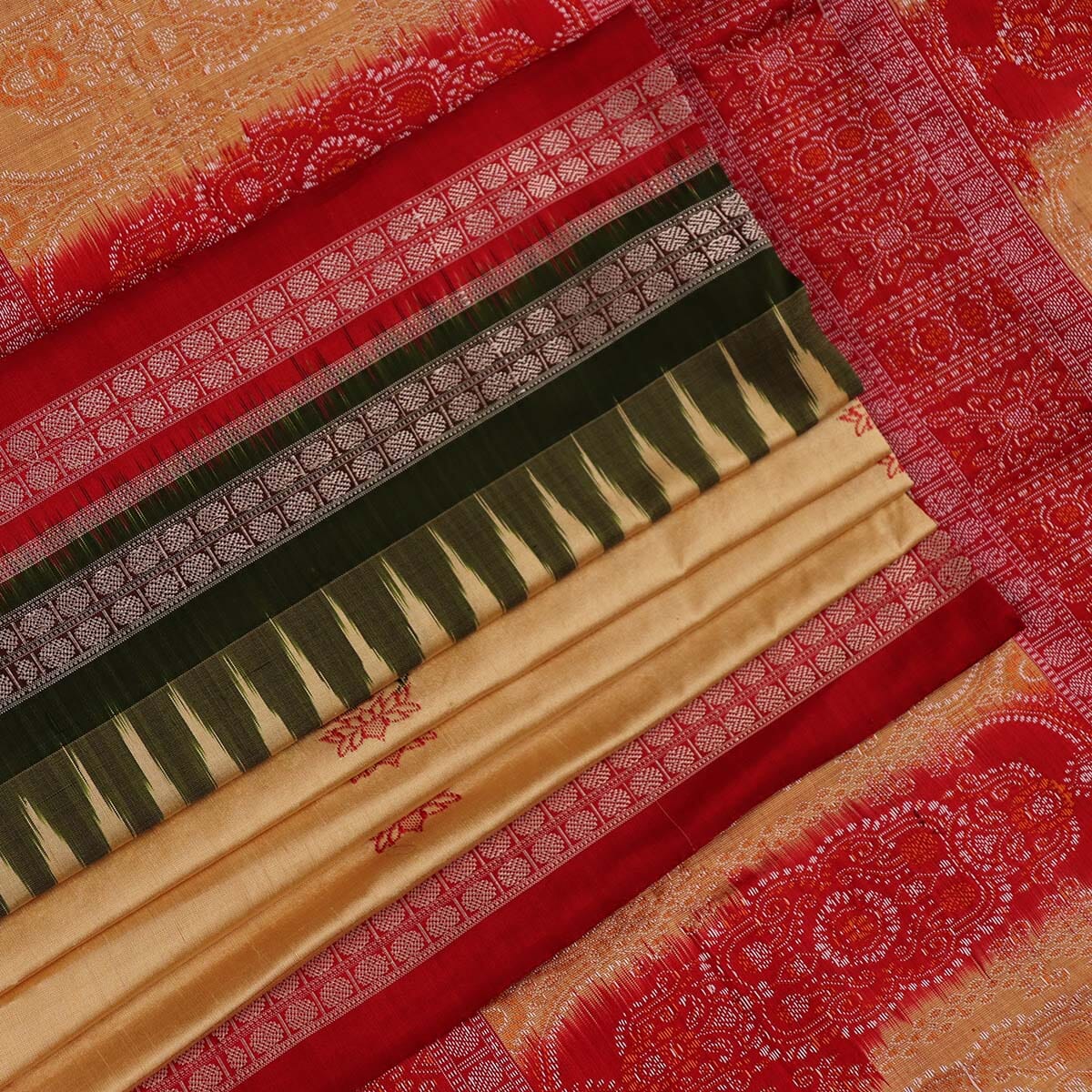 Handloom Silk Bomkai Saree Handloom Saree_Bomkai Silk Priyadarshini Handloom 