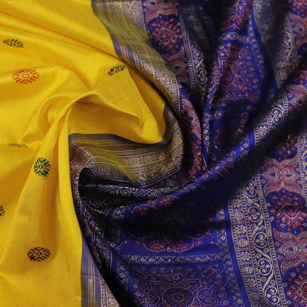 Handloom Silk Bomkai Saree Handloom Saree_Bomkai Silk Priyadarshini Handloom 