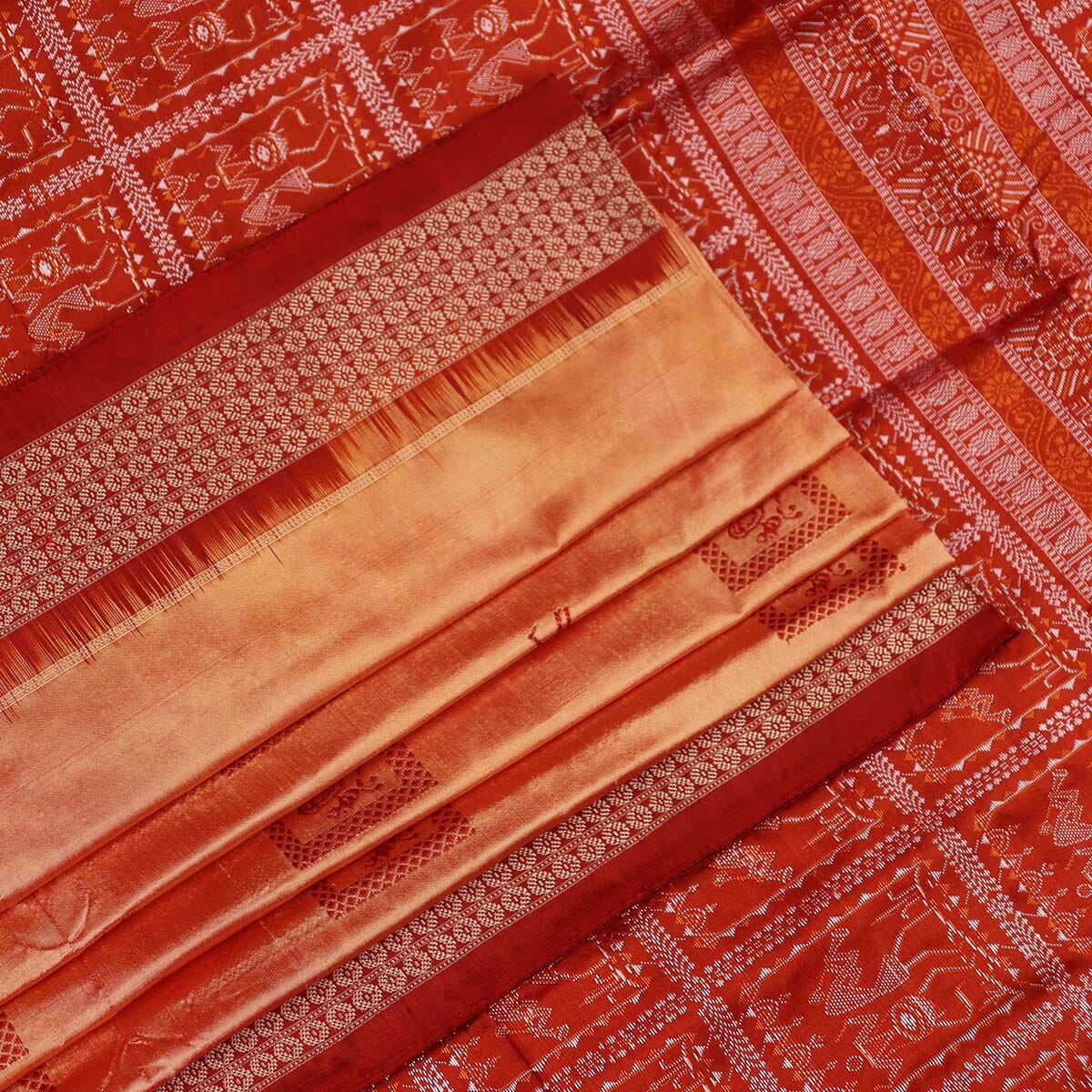 Handloom Silk Bomkai Saree Handloom Saree_Bomkai Silk Priyadarshini Handloom 