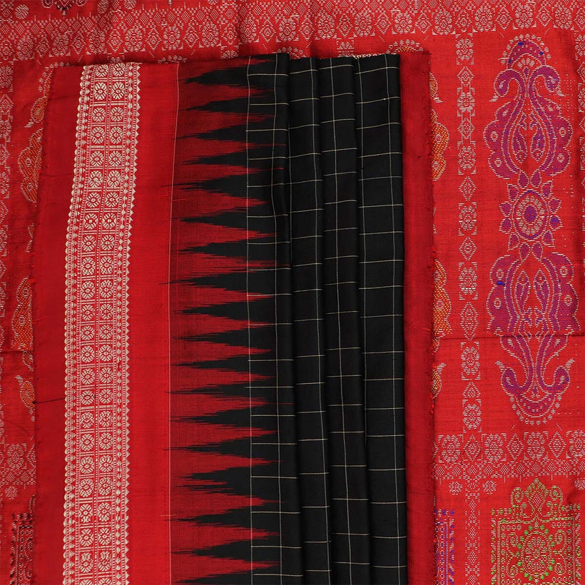 Bomkai weave detail