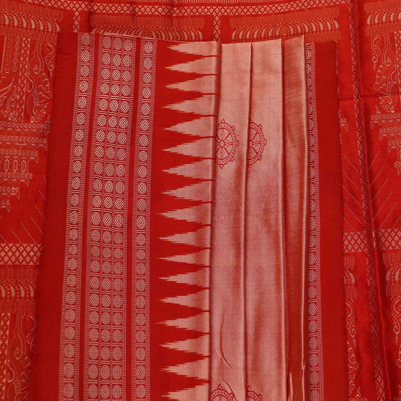 Bomkai weave detail
