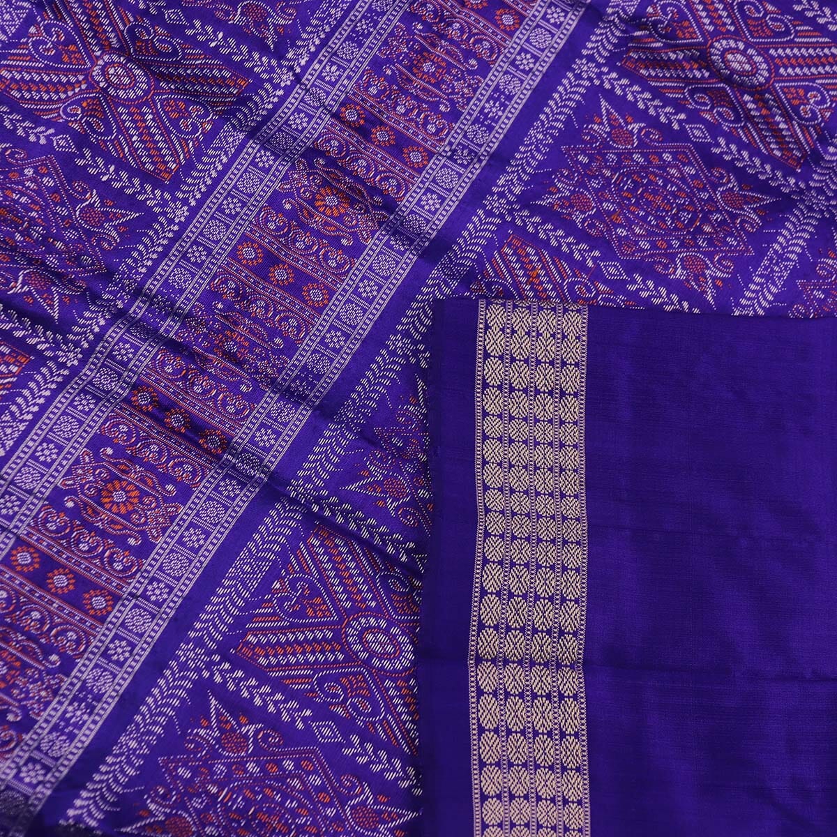Handloom Silk Bomkai Saree Handloom Saree_Bomkai Silk Priyadarshini Handloom 