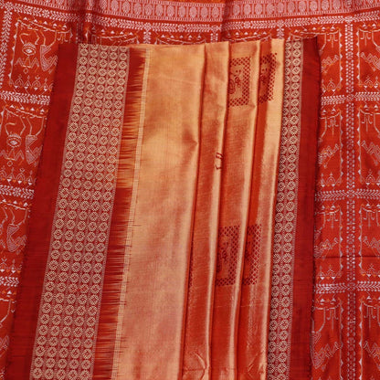 Handloom Silk Bomkai Saree Handloom Saree_Bomkai Silk Priyadarshini Handloom 