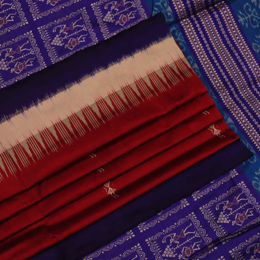 Handloom Silk Bomkai Saree Handloom Saree_Bomkai Silk Priyadarshini Handloom 