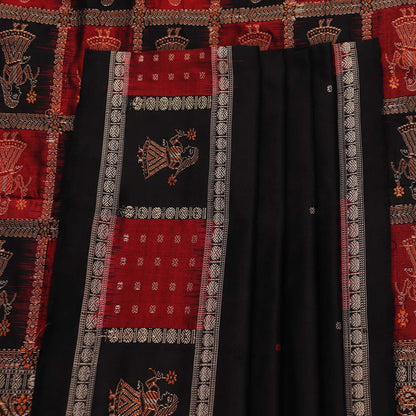 Handloom Silk Bomkai Saree Handloom Saree_Bomkai Silk Priyadarshini Handloom 
