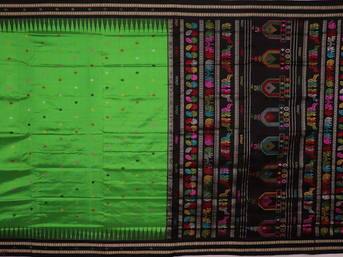 Handloom Silk Bomkai Saree Handloom Saree_Bomkai Silk Priyadarshini Handloom 