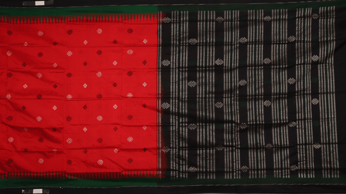 Handloom Silk Bomkai Saree Handloom Saree_Bomkai Silk Priyadarshini Handloom 