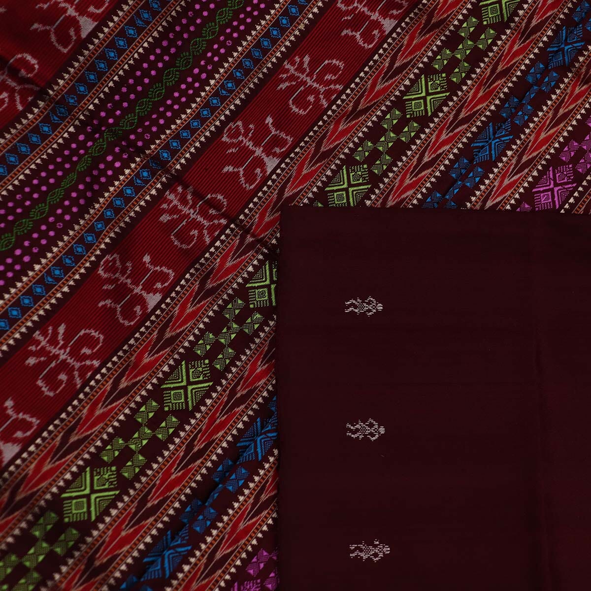 Handloom Silk Bomkai Saree Handloom Saree_Bomkai Silk Priyadarshini Handloom 
