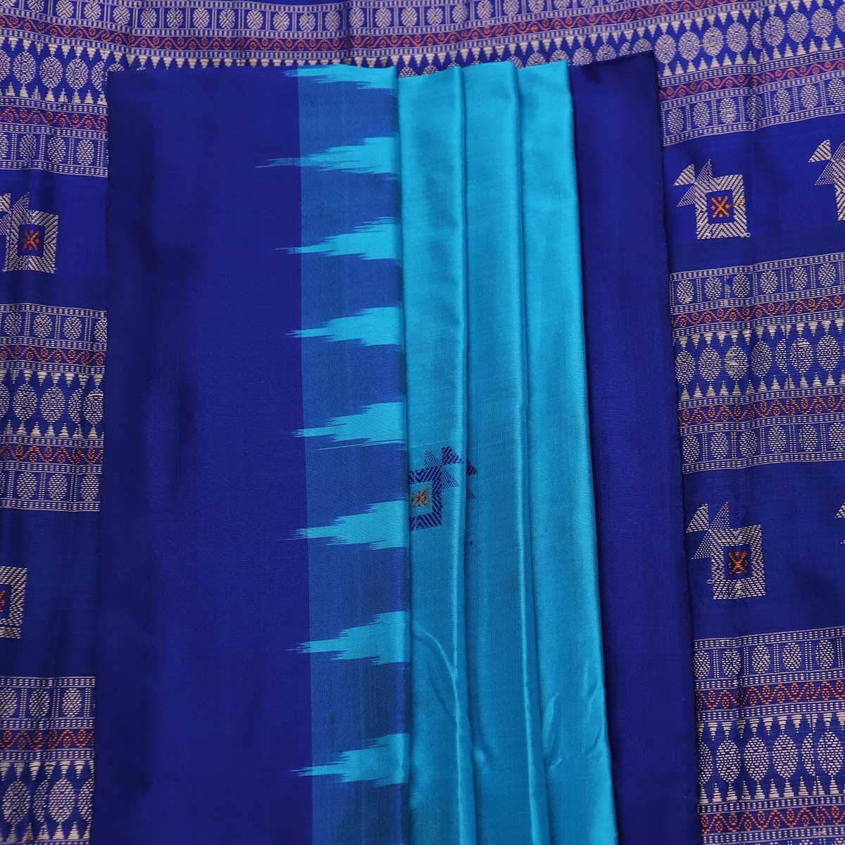 Handloom Silk Bomkai Saree Handloom Saree_Bomkai Silk Priyadarshini Handloom 