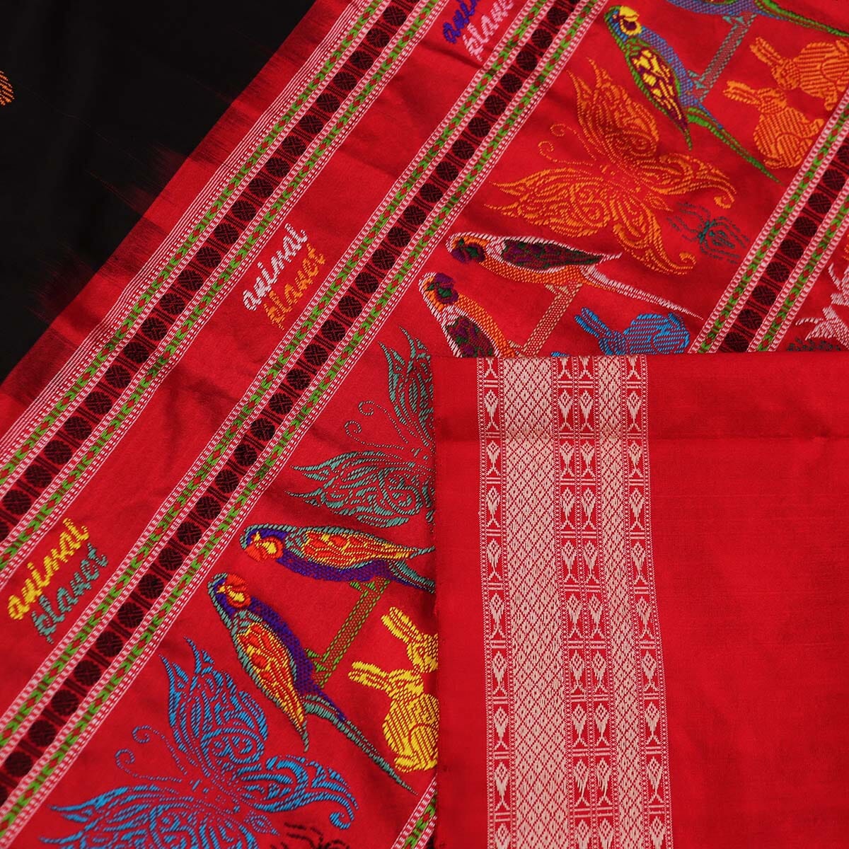 Handloom Silk Bomkai Saree Handloom Saree_Bomkai Silk Priyadarshini Handloom 