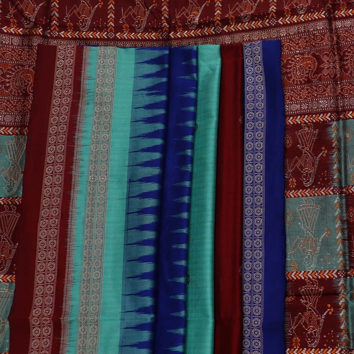 Handloom Silk Bomkai Saree Handloom Saree_Bomkai Silk Priyadarshini Handloom 