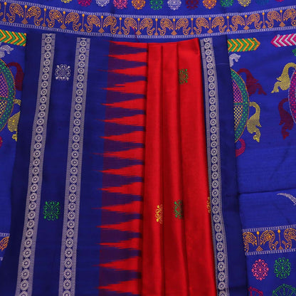 Handloom Silk Bomkai Saree Handloom Saree_Bomkai Silk Priyadarshini Handloom 
