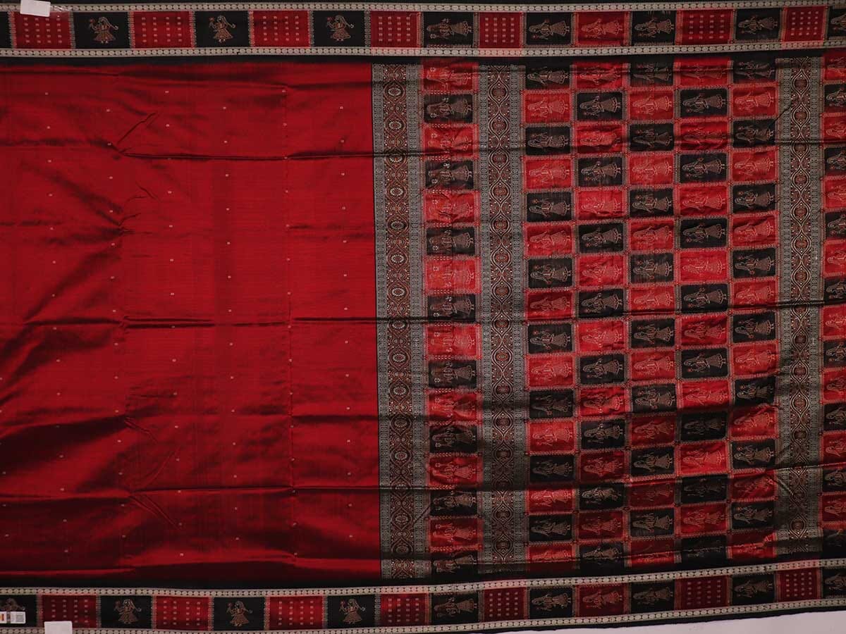 Handloom Silk Bomkai Saree Handloom Saree_Bomkai Silk Priyadarshini Handloom 