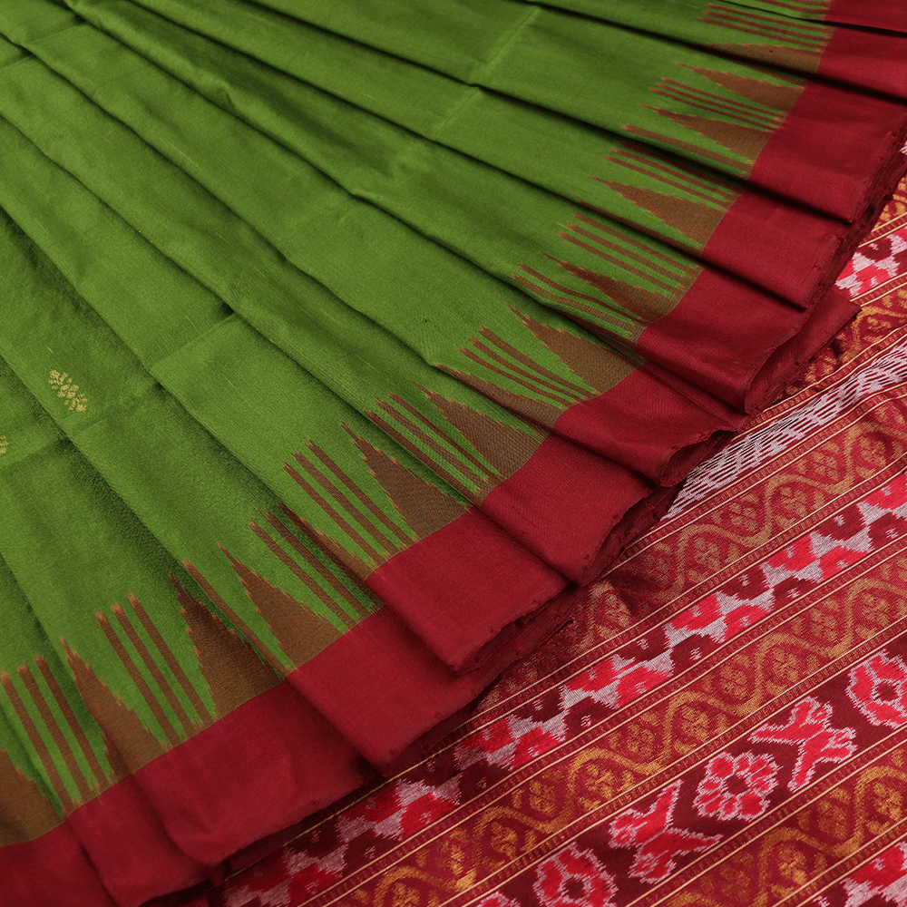 Handloom Silk Bomkai Saree Handloom Saree_Bomkai Silk Priyadarshini Handloom 